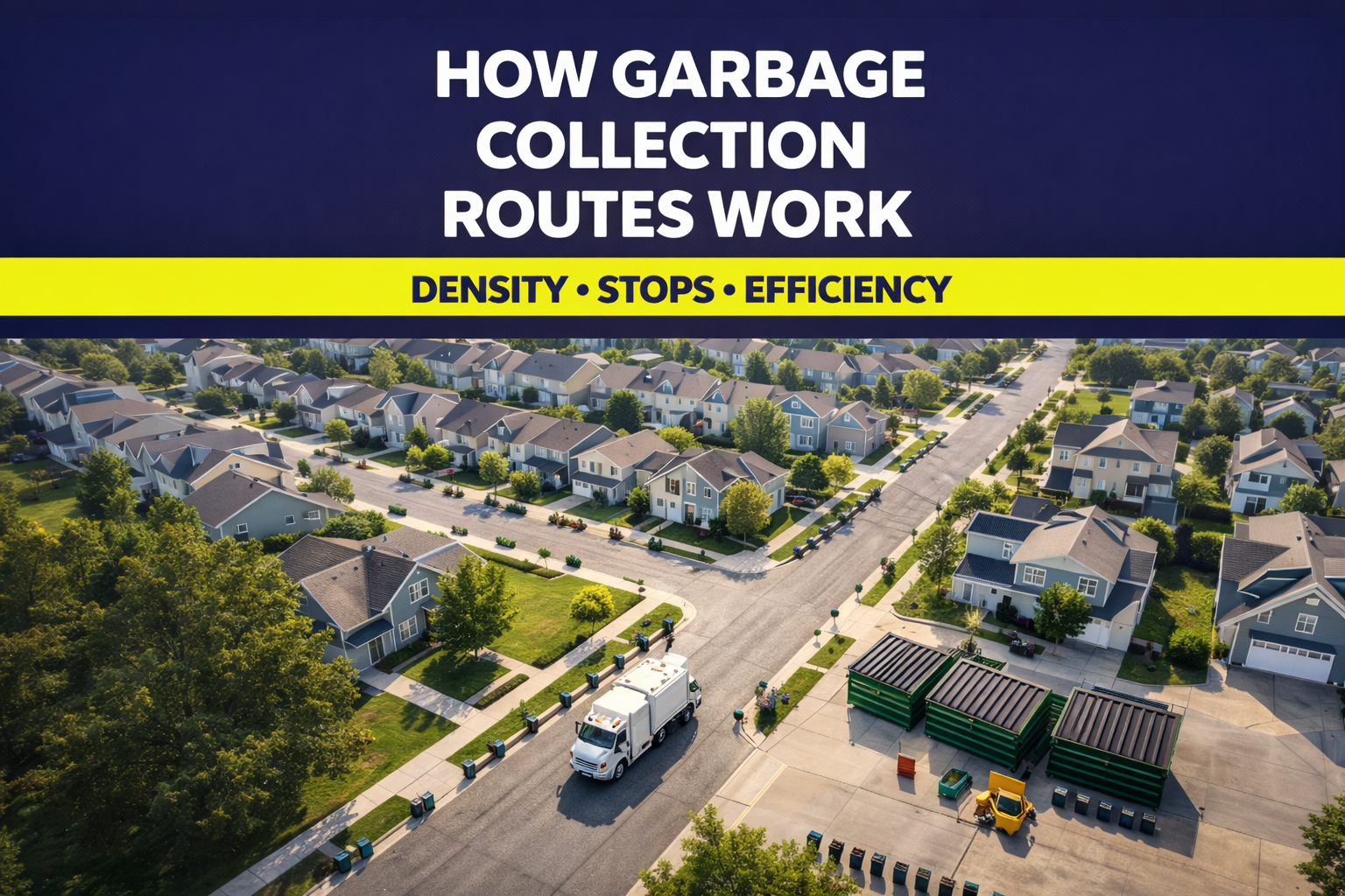 How Garbage Collection Routes Work (Route Density & Route Design)