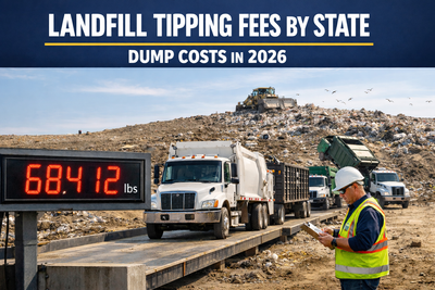 Landfill Tipping Fees by State (2026 Dump Fees and Disposal Cost Guide)