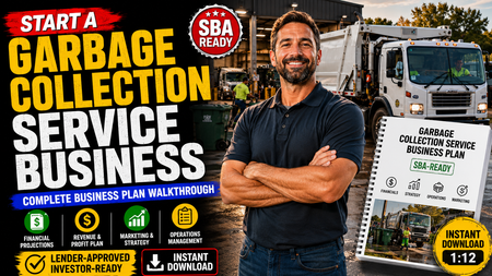 Garbage Collection Business Plan Template (Garbage Truck Service)