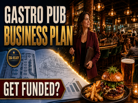Gastro Pub Business Plan Template – Instant Download