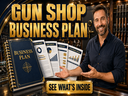 Gun Shop & Shooting Range Business Plan Template With a 3-Year Financial Forecast