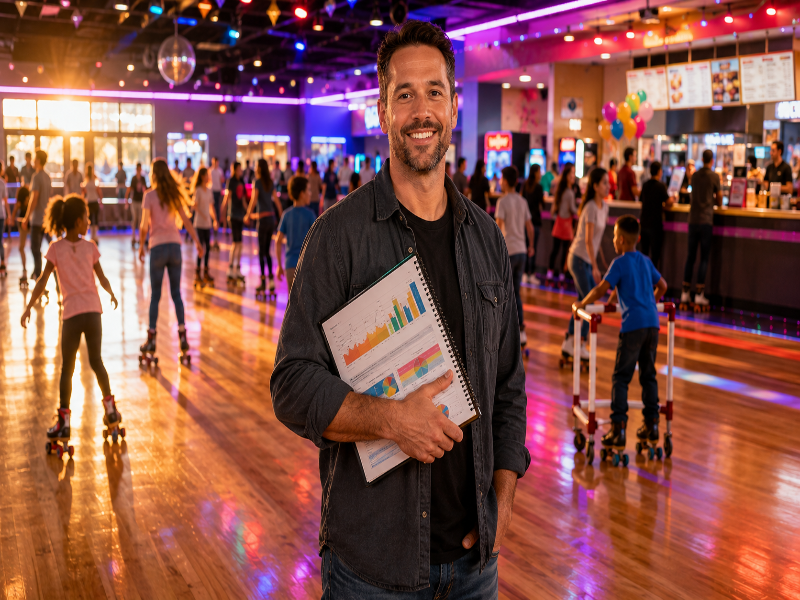 Roller Skating Rink Business Plan Template — Word, PDF & Financial Model