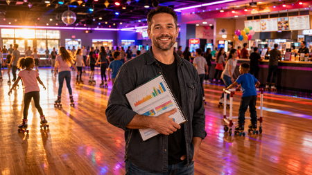 Roller Skating Rink Business Plan Template — Word, PDF & Financial Model