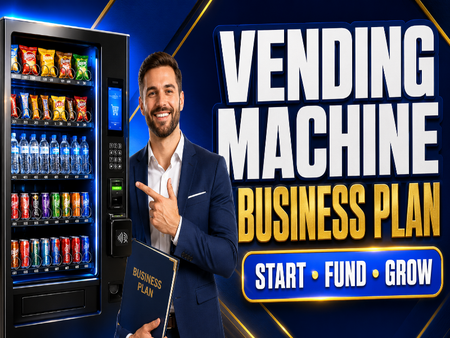Vending Machine Business Plan Template – Start, Fund & Grow